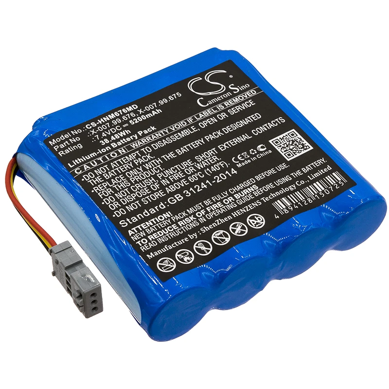 

Battery for medicalEconet Compact 5, Compact 7, 10-5705, BN130510-BNT 10-5705, BN130510-BNT, 10.8V/mA