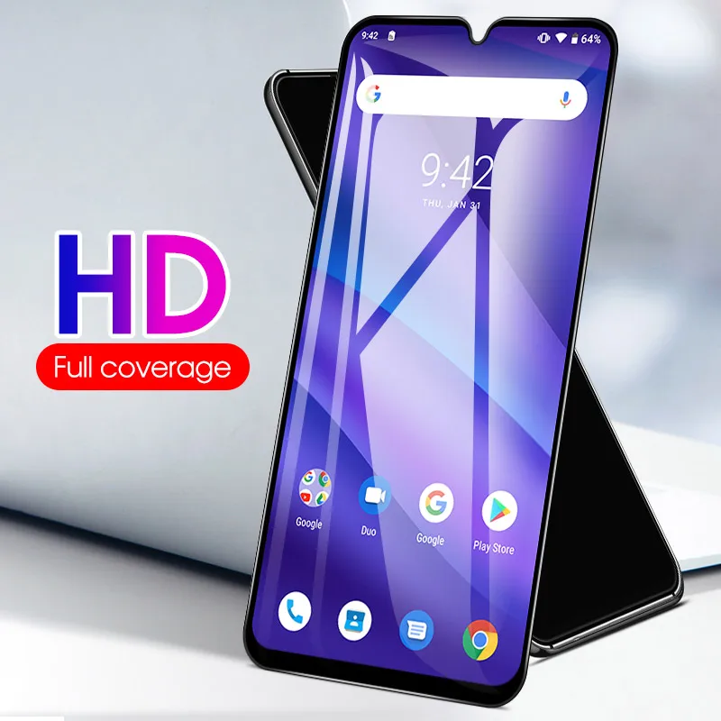 Закаленное стекло 30D с полным покрытием для UMIDIGI A5 Pro 2 шт. защитная пленка экрана