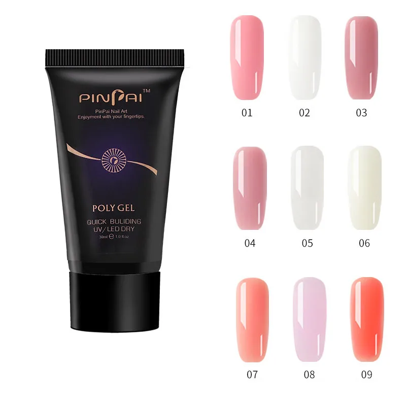 15 мл гели для ногтей поли гель крем быстро распространяется клей фототерапии