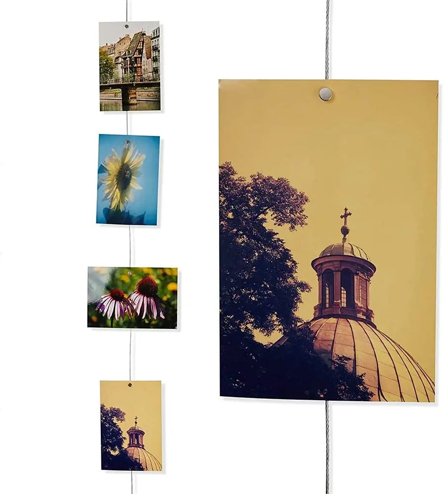 3 м Высокое качество Серебряный Магнитный кабель фото или держатель для карт с 16