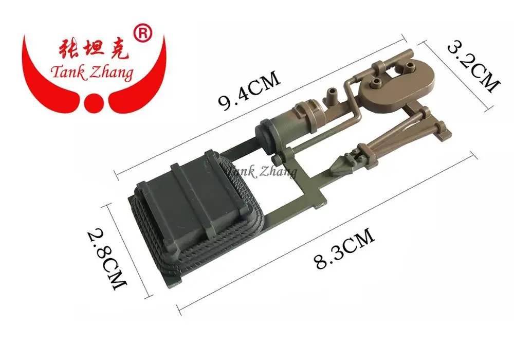 HENG LONG 3819/3819 1 RC Танк немецкая пантера 1/16 запасная часть № B6 пластиковые