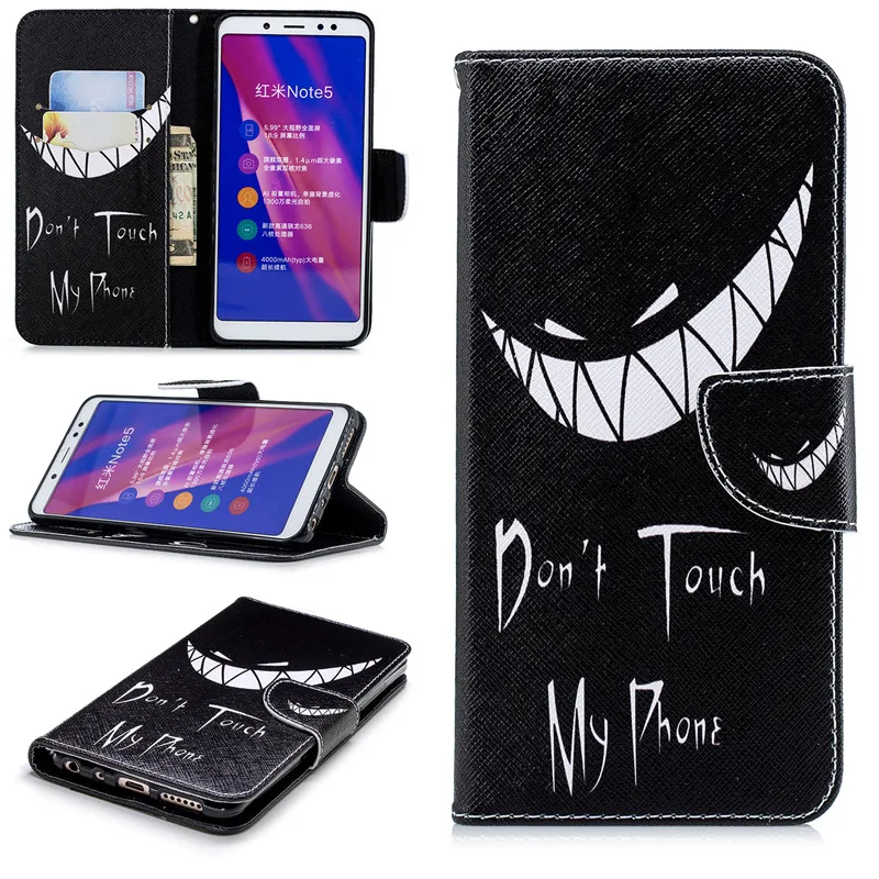 Кожаный чехол-книжка из искусственной кожи чехол для Xiaomi mi A1 A2 Lite Red mi 8 8A 7 7A 6 6A Note 8T Note 5, 6, 7, K20 Pro 4 4X чехол-портмоне с функцией подставки чехол для телефона