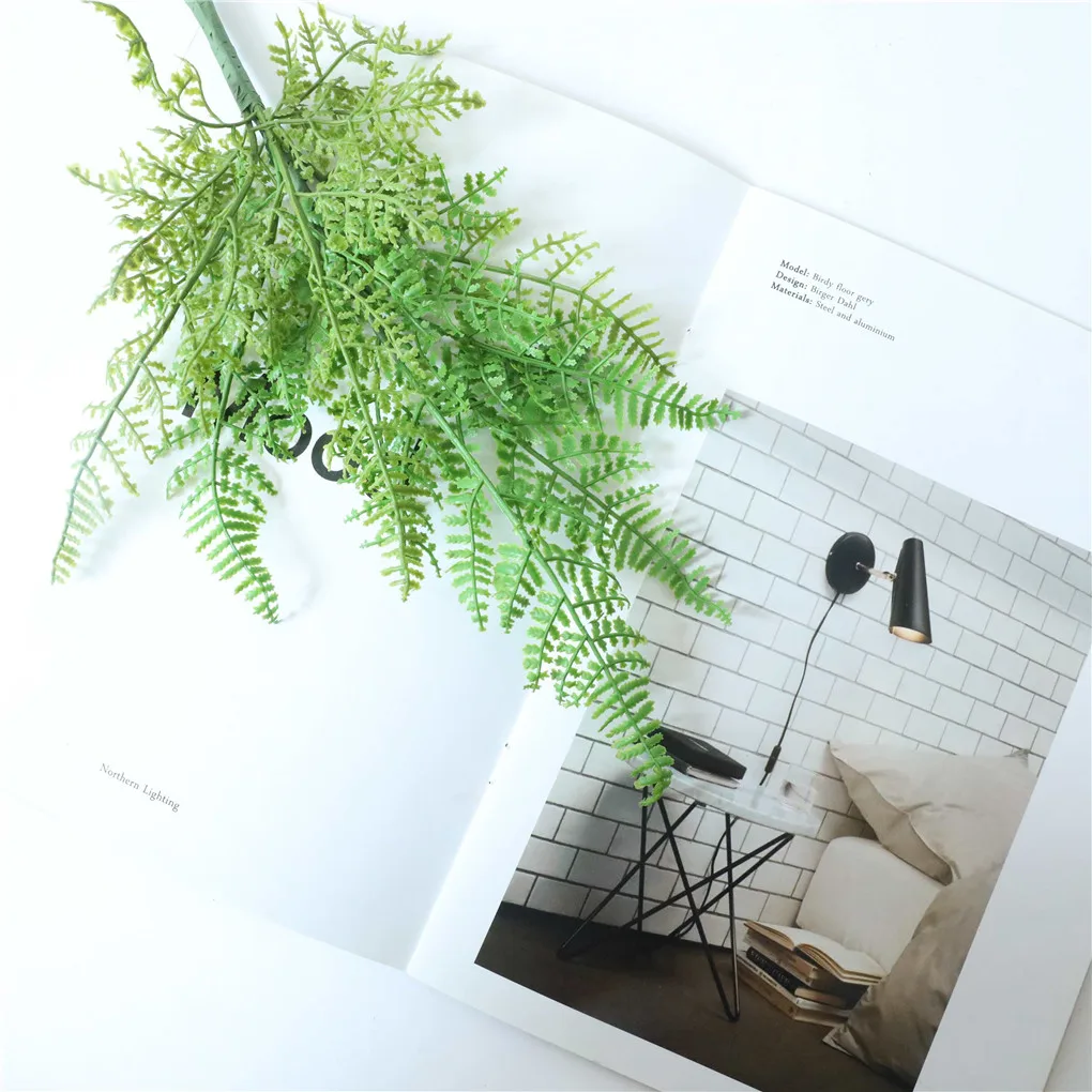 Искусственный папоротник искусственный растение домашнее и офисное Шелковое