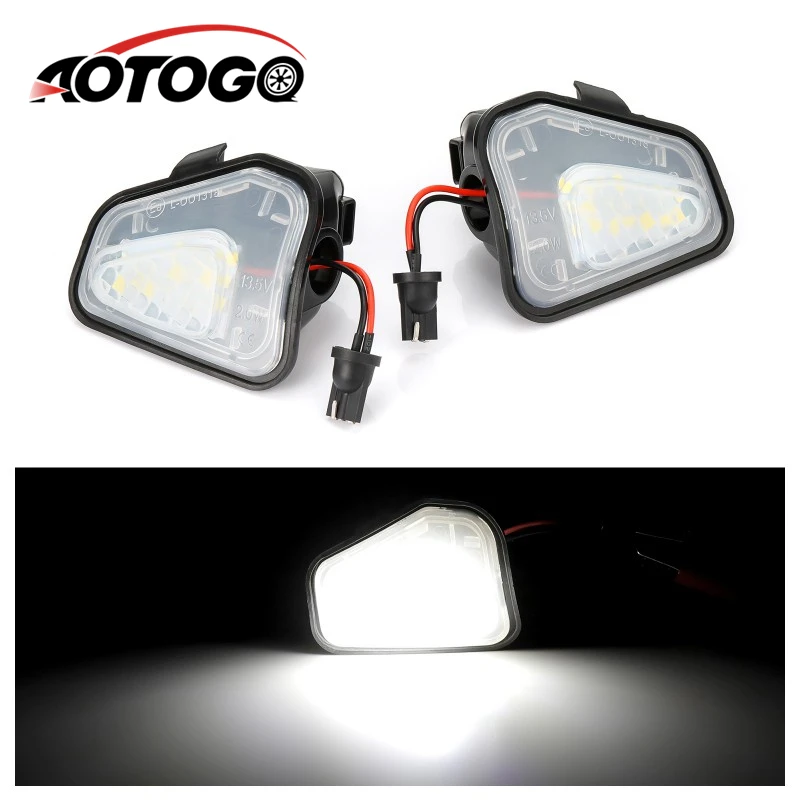 2 светодиодный т. светодиодные боковые лампы для зеркала лужайки без ошибок Vw