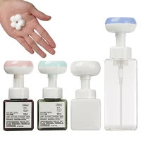 250ml new cute flower shaped children hand sanitizer foam bottle soap shampoo cosmetic empty bottle travel refillable bottle