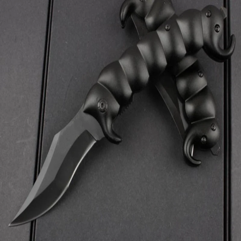 

DA61 Scorpion Folding Knife 3Cr13 Sharp Blade Outdoor Pocket Survive Hunt and Camp Knife Multi-Functional EDC Tool