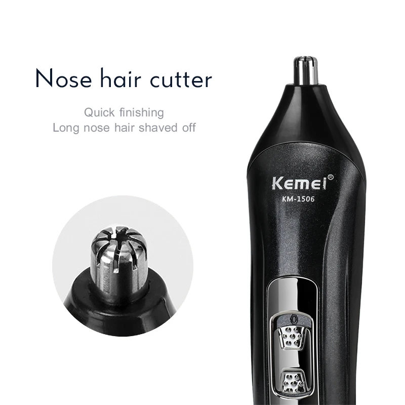 kemei 1506 Rechargeable Hair Clipper Electric Cordless Mini Trimmer Cutting Machine Beard Trimer For Men Barber | Бытовая техника
