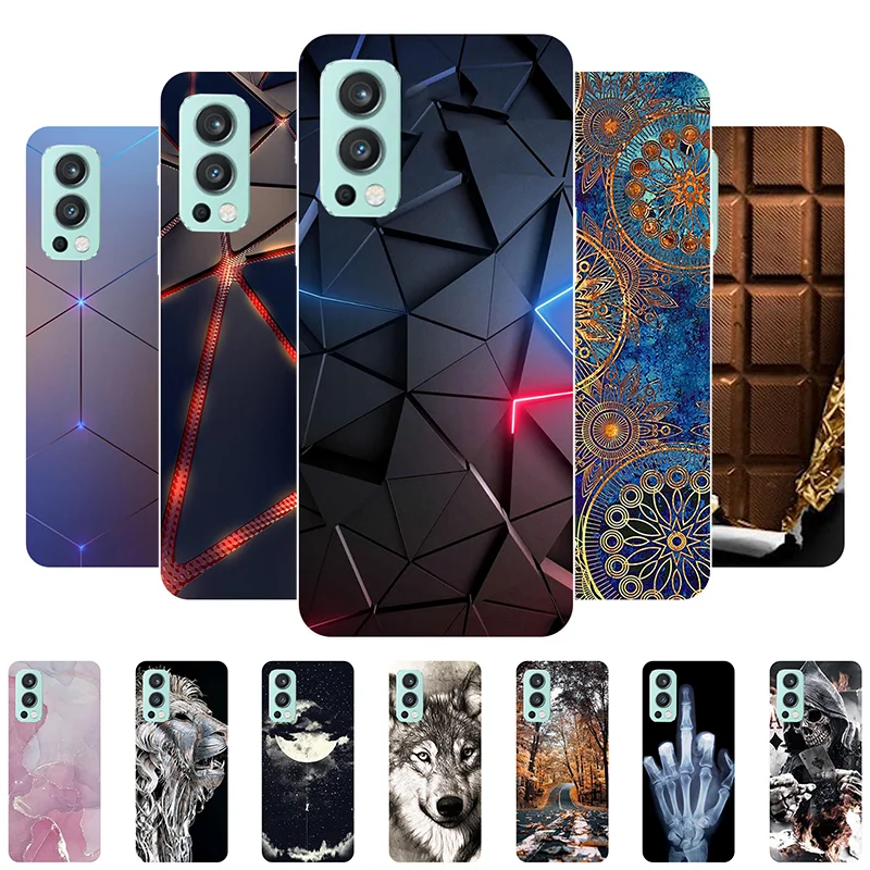 

For Oneplus Nord 2 Case Silicone Soft Back Cover Phone Case for Oneplus 10 Pro Nord N20 N200 CE 5G Funda Cartoon 1+Nord2 2T