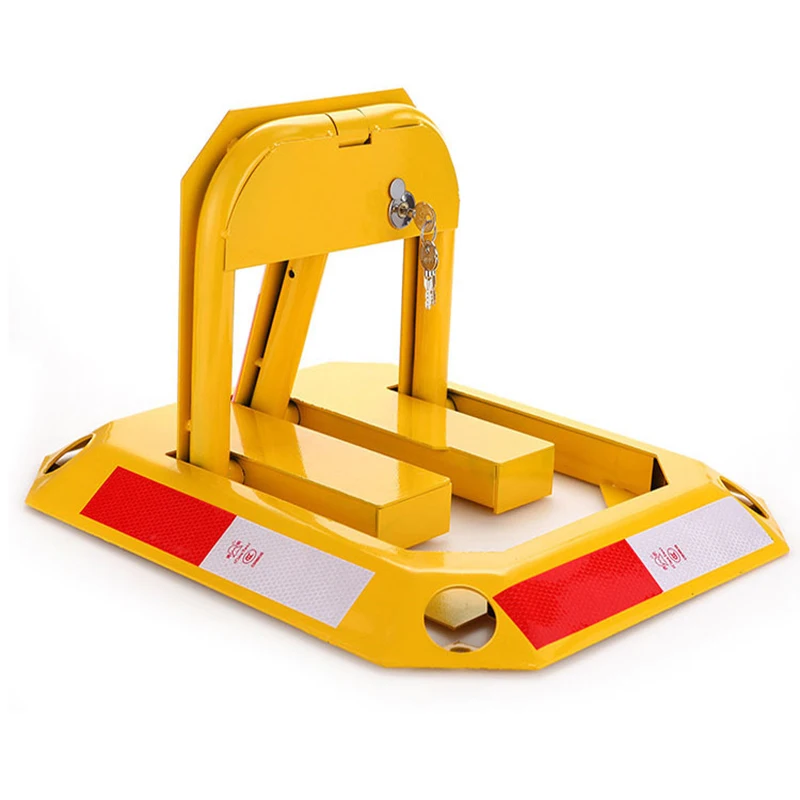 

Octagonal Anti-Collision Compression Yellow Parking Lock Manual Economical and Practical Steel Material