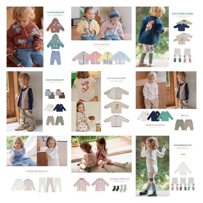 

Children Suit PS 2021 Autumn New Boy Girl Tops T-shirt LeggingsTrousers Cartoon Puppy Embroidery Long-sleeved Cotton Jacket Vest
