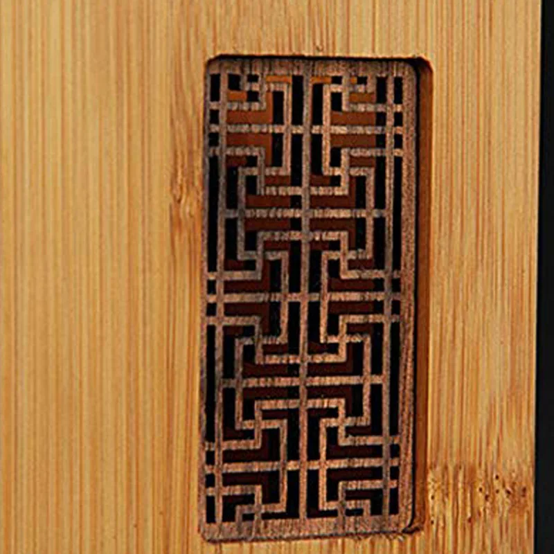 Креативный дизайн сад Стиль бамбуковый деревянный Настольный карандаш ручка