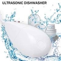 new usb power mini ultrasonic dishwasher portable kitchen dishwasher fruit vegetable washing machine kitchen appliance parts