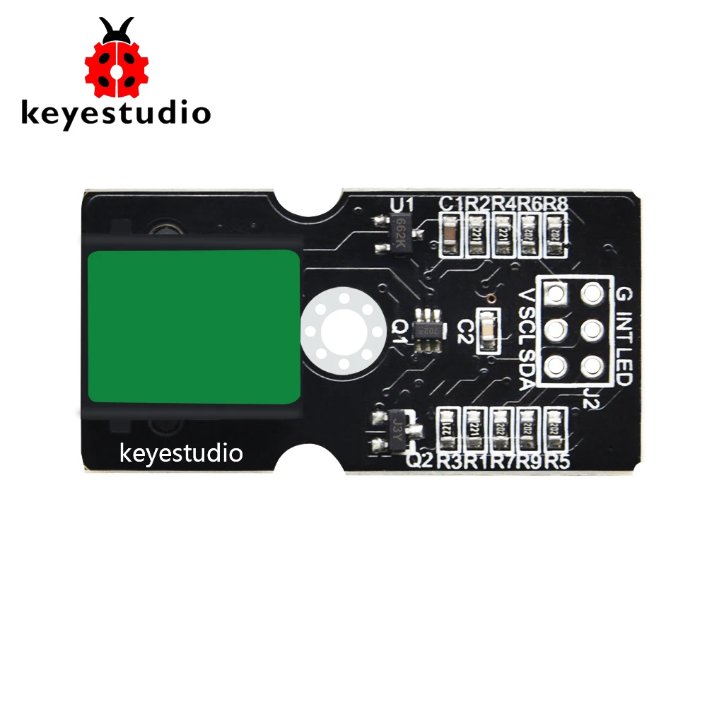 Модуль цветного датчика Keyestudio RJ11 RGB TCS34725 интерфейс I2C для Arduino STEM|Аксессуары