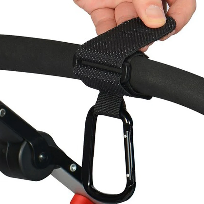 2Pcs/Lot Baby Stroller Hook Strong Hanger For Pushchair Prams Poussette Organizer Diaper Bags | Мать и ребенок