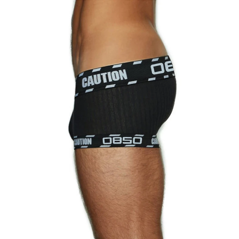 

0850 New Men's Panties Cotton Boxer Shorts Man Underwear Low Waist Breathable Soft Boxers Homme Fashion Boxershorts BS3104