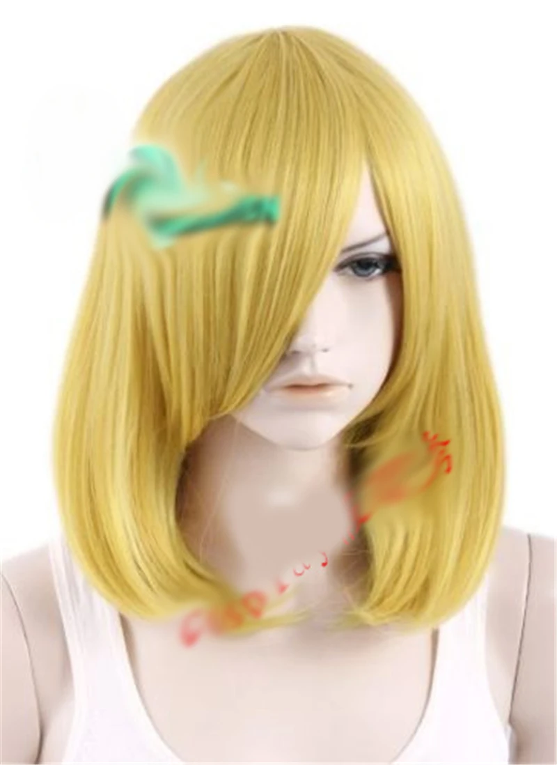 Популярный парик из синтетических волос с изображением движущегося замка Хова