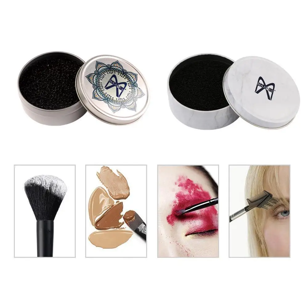 Быстрое отключение цвета Кисть для макияжа Губка удаления мощности 3 секунды