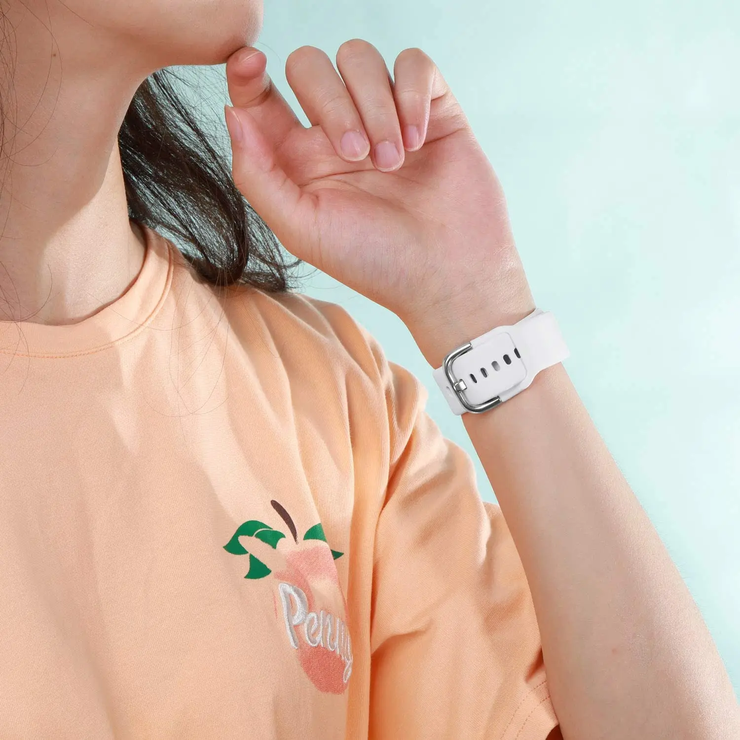 

20mm 22mm Silicone Band for Samsung Galaxy Watch Active 2 Watch 3 45mm 42mm Gear S3 Watchband Bracelet Strap for Amazfit bip