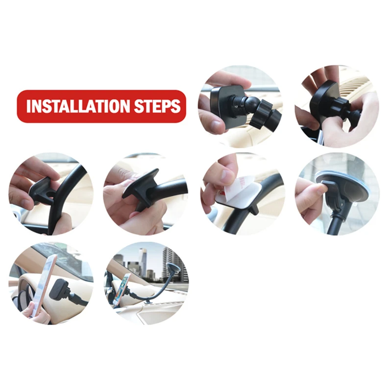 Новое поступление автомобильный держатель на присоске с полюсного магнита