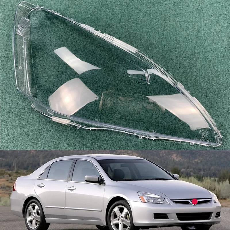 Для передних фар Honda Accord 2003 2004 2005 2006 2007 прозрачные абажуры чехол для лампы |