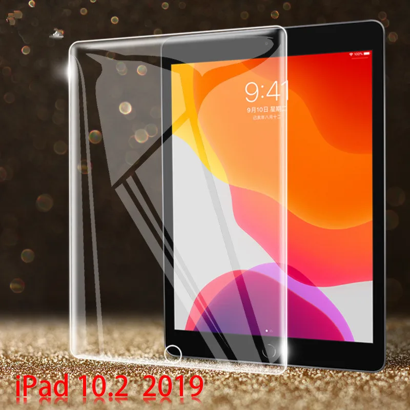 

9H Tempered Glass For Apple iPad 10.2'' 10.2inch 2019 Tablet Screen Protector Protective Film Glass Guard