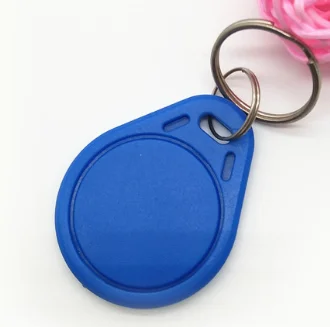 Blue keyfob UID редактируемые nfc-метки карты с устойчивым каблуком 0 перезаписываемый для МСП 1k s50 13,56 МГц Размер кредитной карты китайская Волшебная backdoor команды - Цвет: Blue keyfob