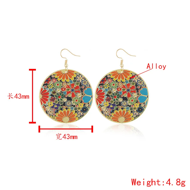 

earrings for women fashion jewelry flower design earrings