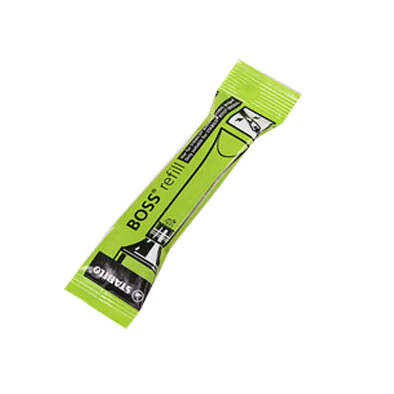 6Pcs Green 6 шт./лот Stabilo 070 хайлайтер Заправка для Boss 70 яркий цветной экологический цвет 2-3 раза заправка 4 цвета на выбор - Цвет: 6Pcs Green