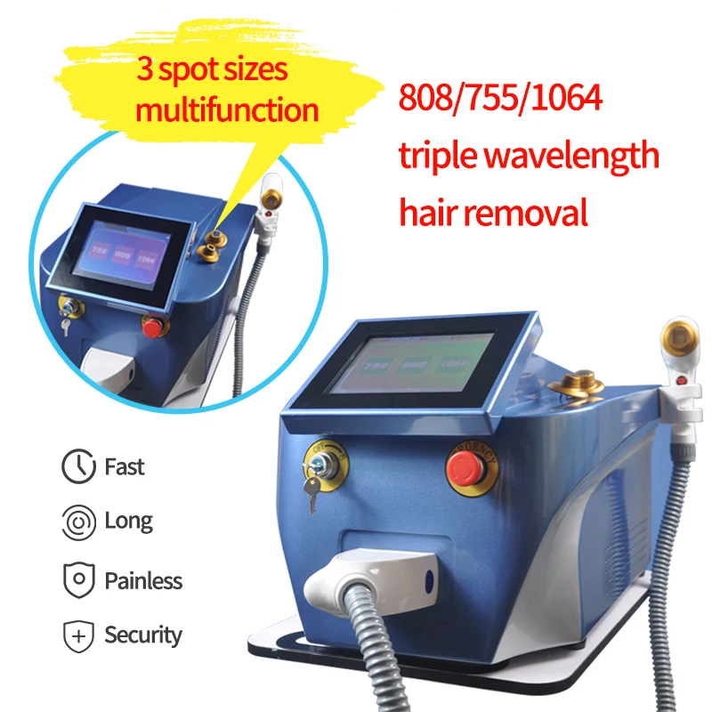 

2021 Multifunction 808nm 755nm 1064nm Diode Laser Hair Removal Beauty Machine Price Newest Skin Rejuvenation