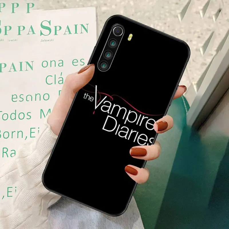 

BLACK TPU0 The Vampire Diaries Phone Case For Redmi 7 8 9 A K20 30 Pro Note 8 9 Pro 9s