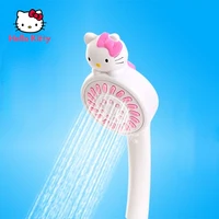 hello kitty cartoon shower shower nozzle bathroom shower shower head water heater handheld shower rain shower nozzle