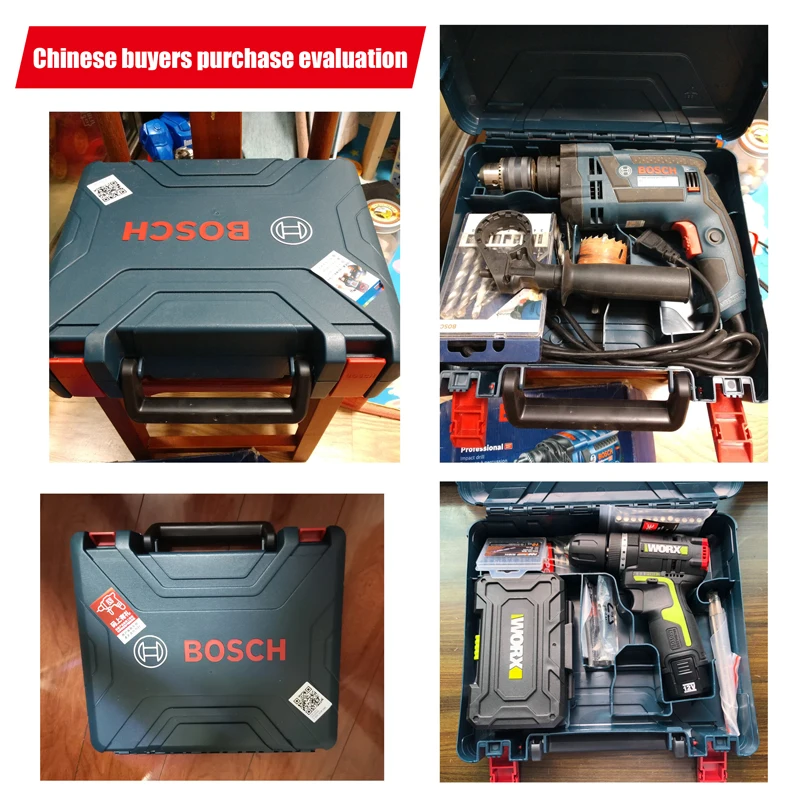 Bosch Toolbox (модифицированный) перезаряжаемая дрель Электрическая Дрель ударная