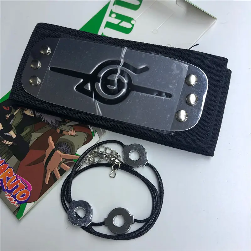 Аниме повязка Naruto чемодан для хранения колец ожерелий Косплэй из искусственной