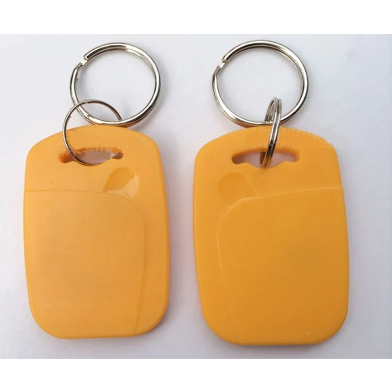 

50pcs/lot 13.56MHz RFID IC Key Tags Keyfobs Token Keychain For Arduino(Blue, red, yellow)