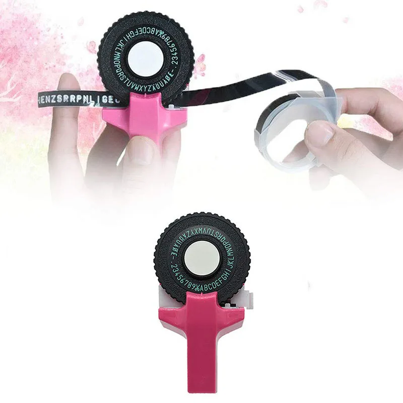 Ручная машина для тиснения этикеток принтер пишущей машинки заправка ленты