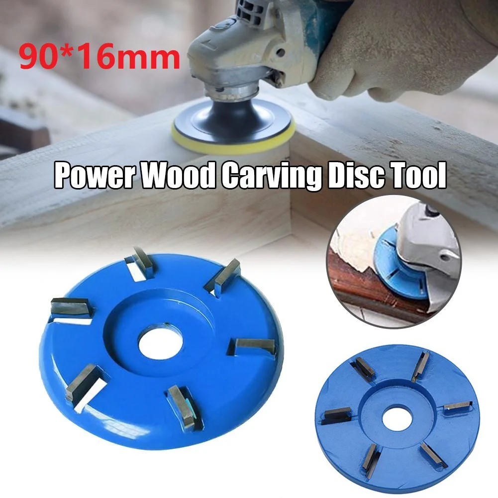 

Accessories Carving Disc Tungsten Steel Alloy Polished Tea Tray 6 Teeth