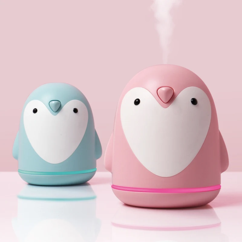 

220ml Aroma Humidifier Cute Penguin USB Air Diffuser For Home Office Car Mist Maker Essential Oil Diffuser