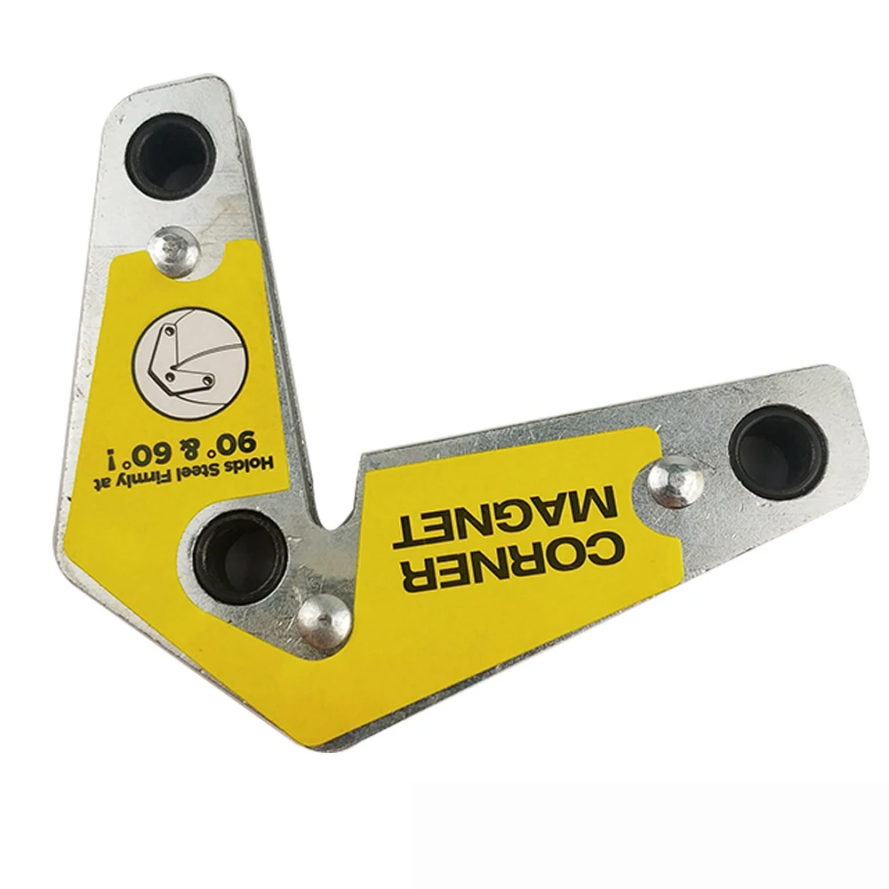 

Free Shipping 2PCS Double-head Welding Positioner Without Switch Magnetic Fixed Angle Tool Welding Accessories