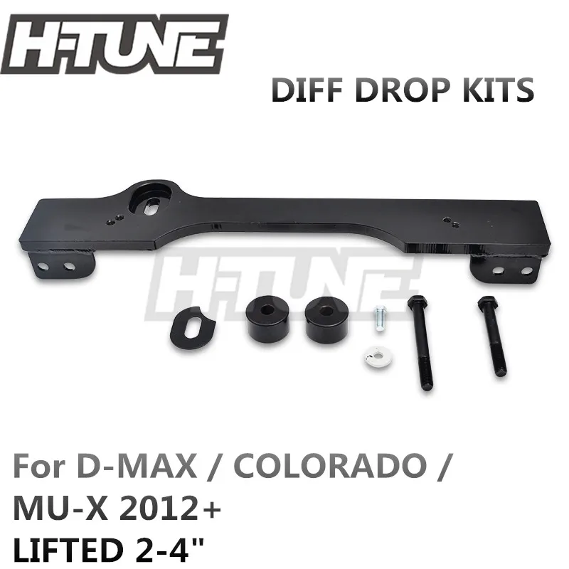 

4x4 аксессуары Diff Drop Kits 2 "3" 4 "подняты для D-MAX / COLORADO / MU-X 2012 + +