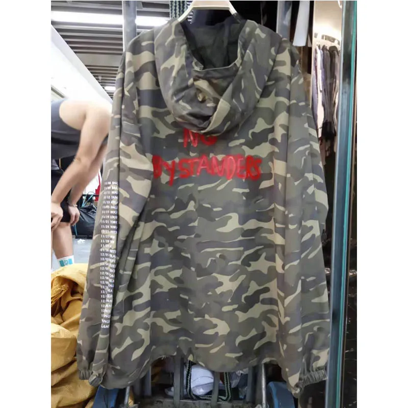 The New AstroWorld Jacket Men Women Travis Scott Jackets James Casual AstroWorld Outwear Coats NO BySTANDERS TOUR