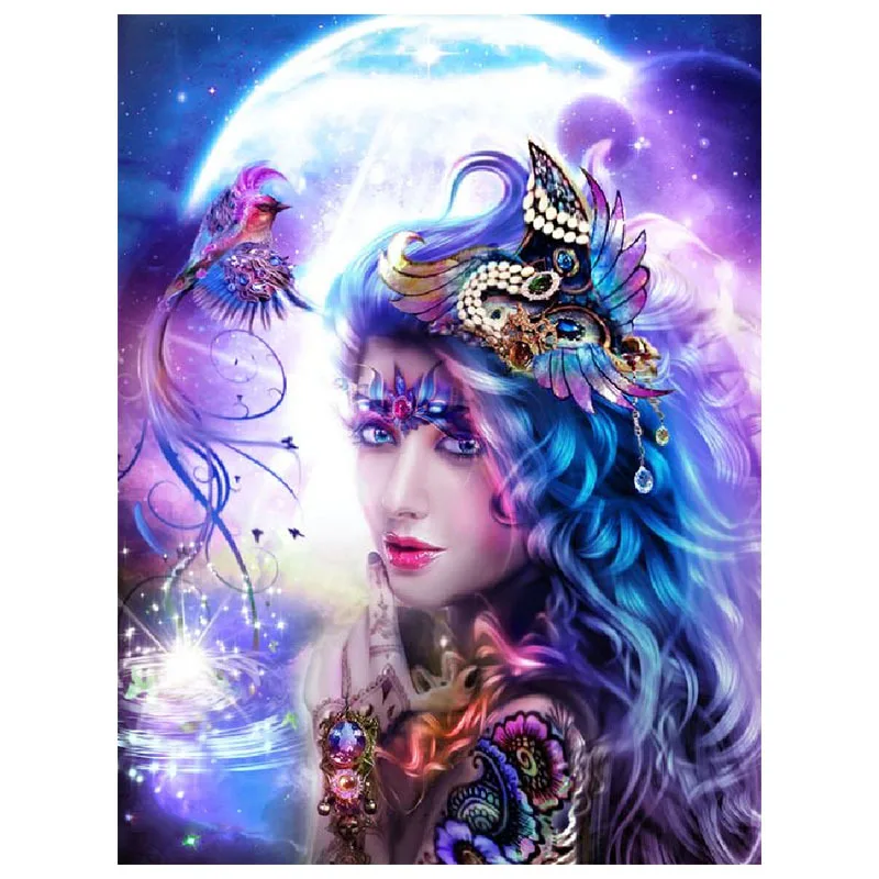 5D алмазная живопись девушка Сказочная искусство вышивка полный Алмазный Узор