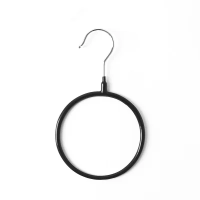 

5 шт. металлические вешалки для шарфов черные/белые