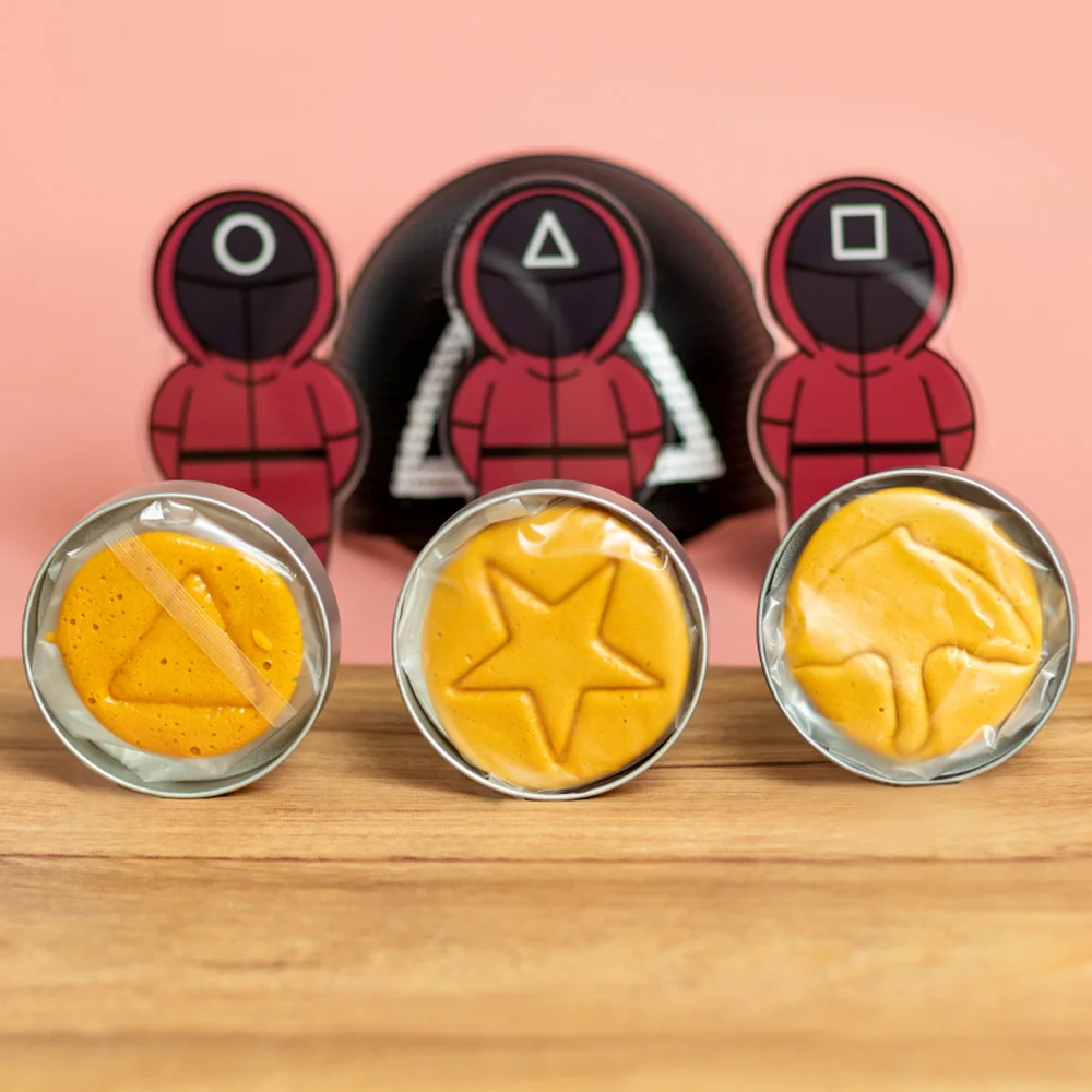 

Korean TV Series Identical Biscuits Cosplay Star Triangle Umbrella Circle Sugar Loaf Fans Gifts Game Costume Props