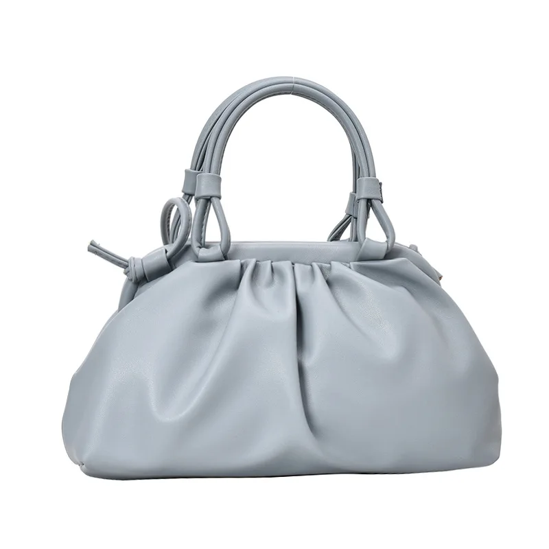 

Lady Cloud Bag Design Small PU Leather Crossbody Bags For Women 2021 Summer Female Elegant Shoulder bags ladies Handbags white