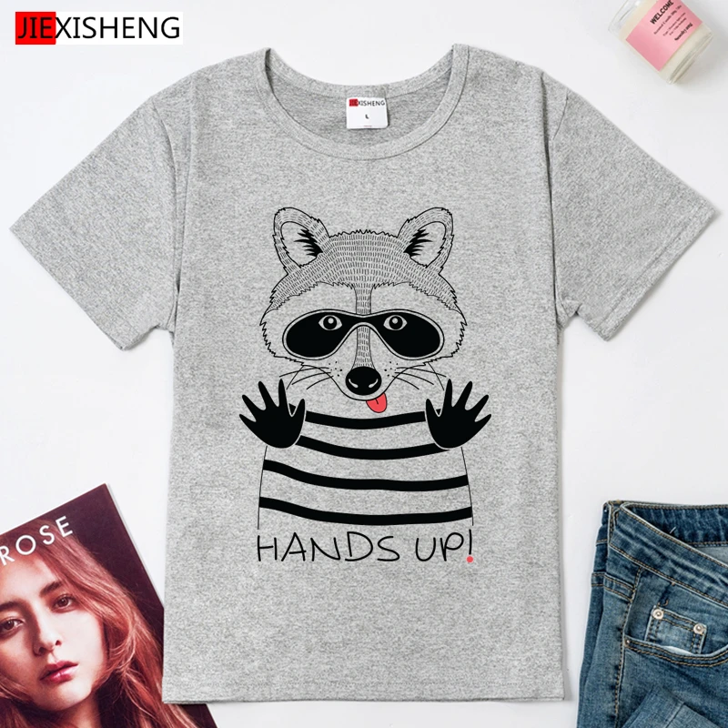 Женская футболка с веселым мультяшным принтом лисы женская коротким рукавом