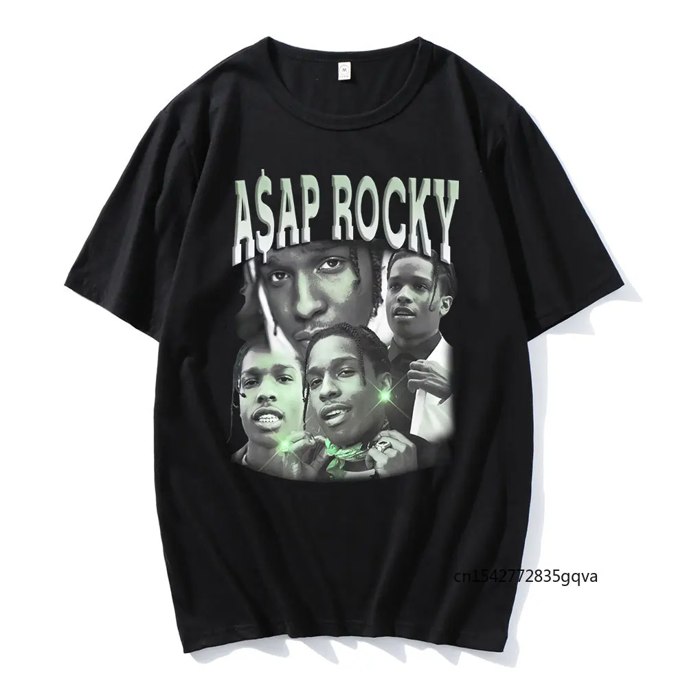 

Футболка оверсайз, с надписью Asap Rocky 2021top