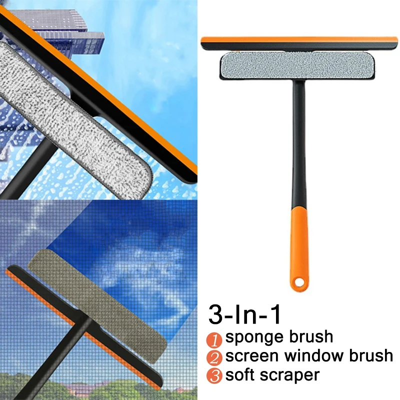 

Щетка для защиты стекла от комаров, 3 в 1