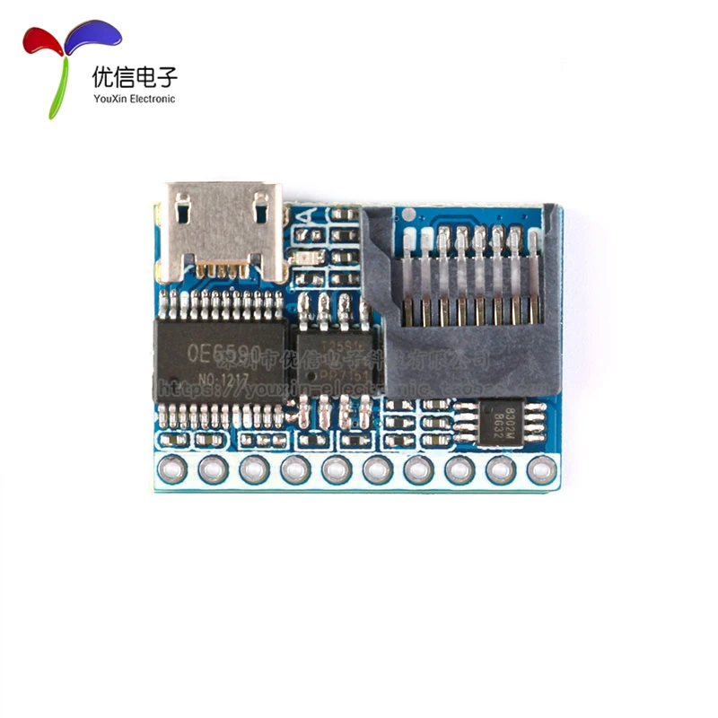 

Модуль голосового управления последовательным портом mp3-плеер/речь/Поддержка TF-карты U-диск