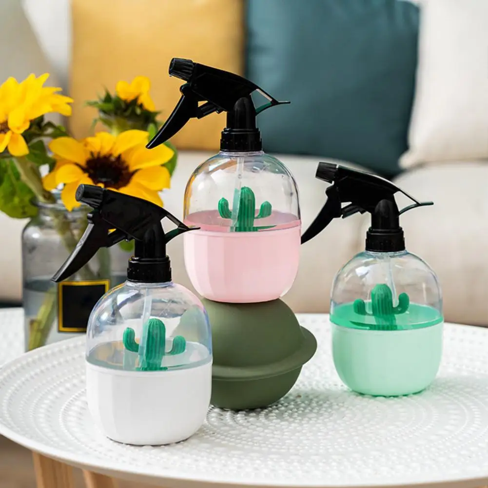 

60% Hot Sale 500ml Spray Bottle Rotating Nozzle Large Capacity Plastic Leak-proof Watering Plant Spray for Home Watering Can
