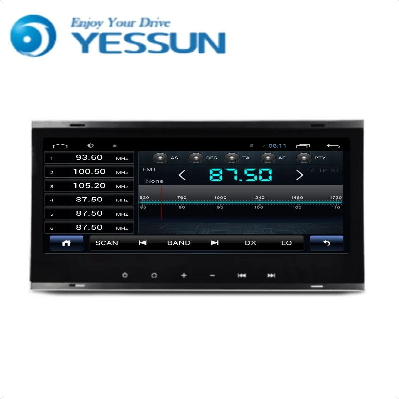 Радио YESSUN Android автомобильный DVD плеер для Volkswagen Old Touareg стерео радио мультимедиа GPS